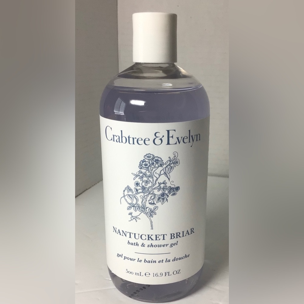 Crabtree & Evelyn Nantucket Briar Bath & Shower Gel 16.9 OZ ~ Brand New!.
